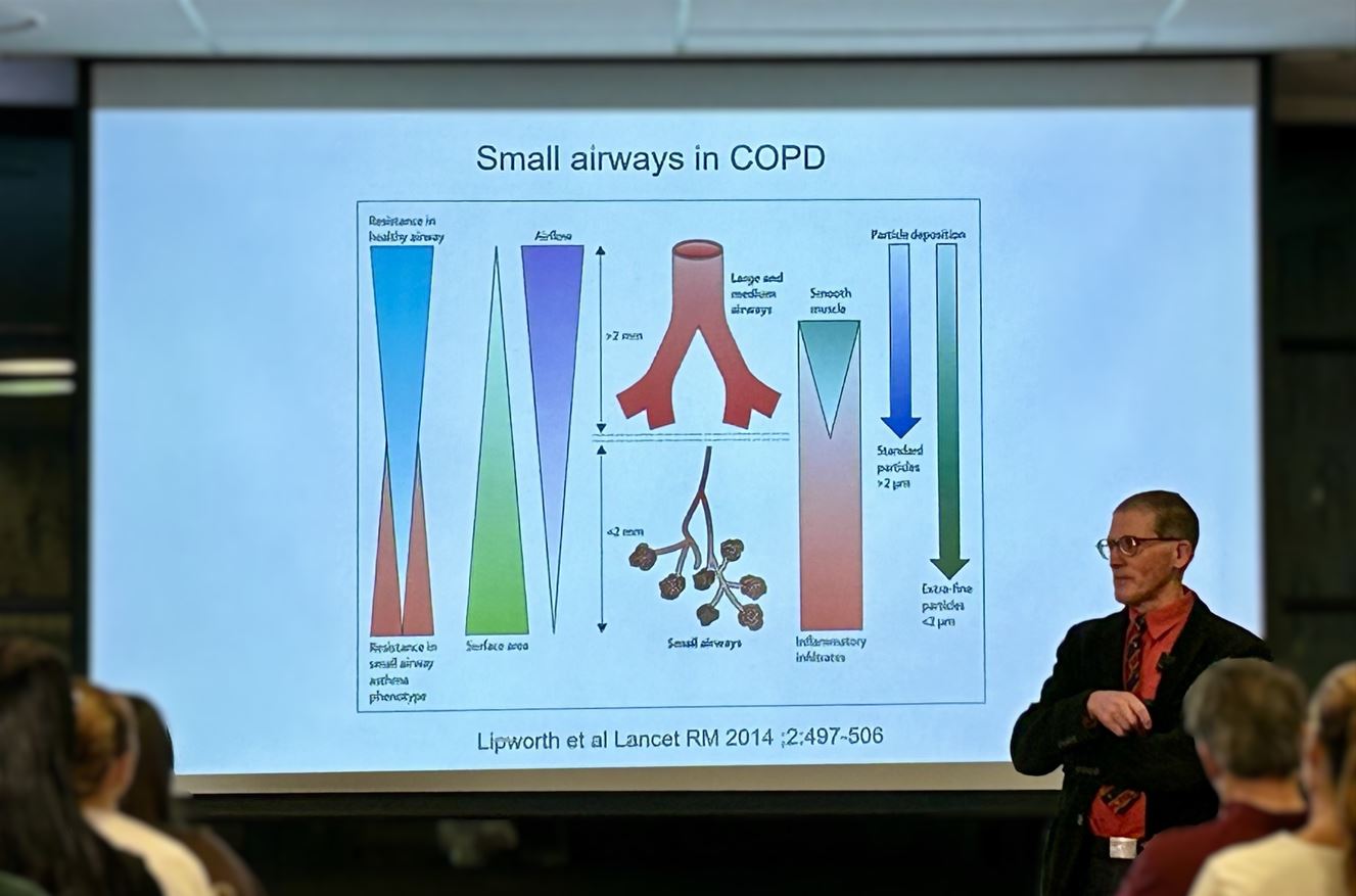 Webinar: Kveldsmøtet om «The translational role of small airways in COPD»